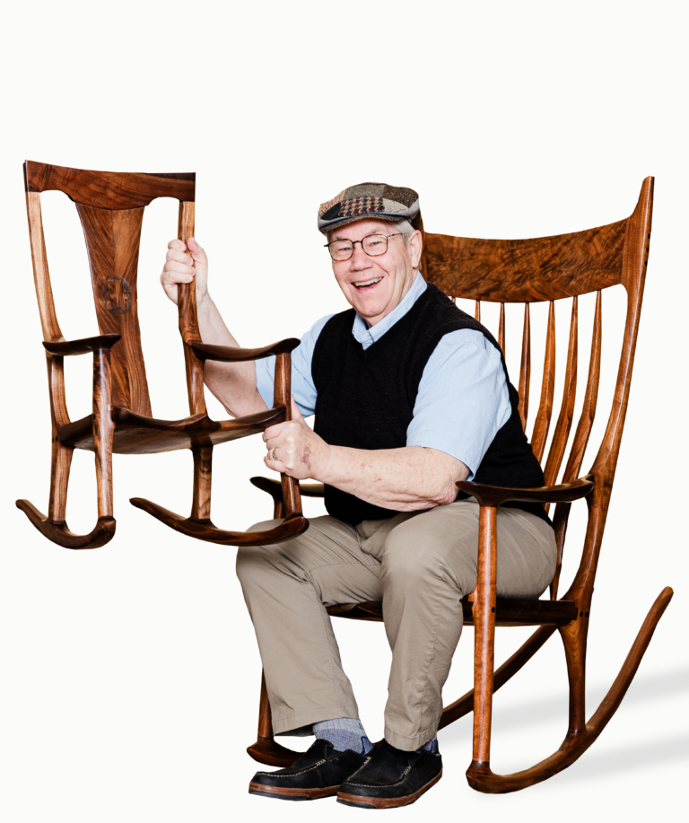 SCULPTURED LITTLE BEAR ROCKER